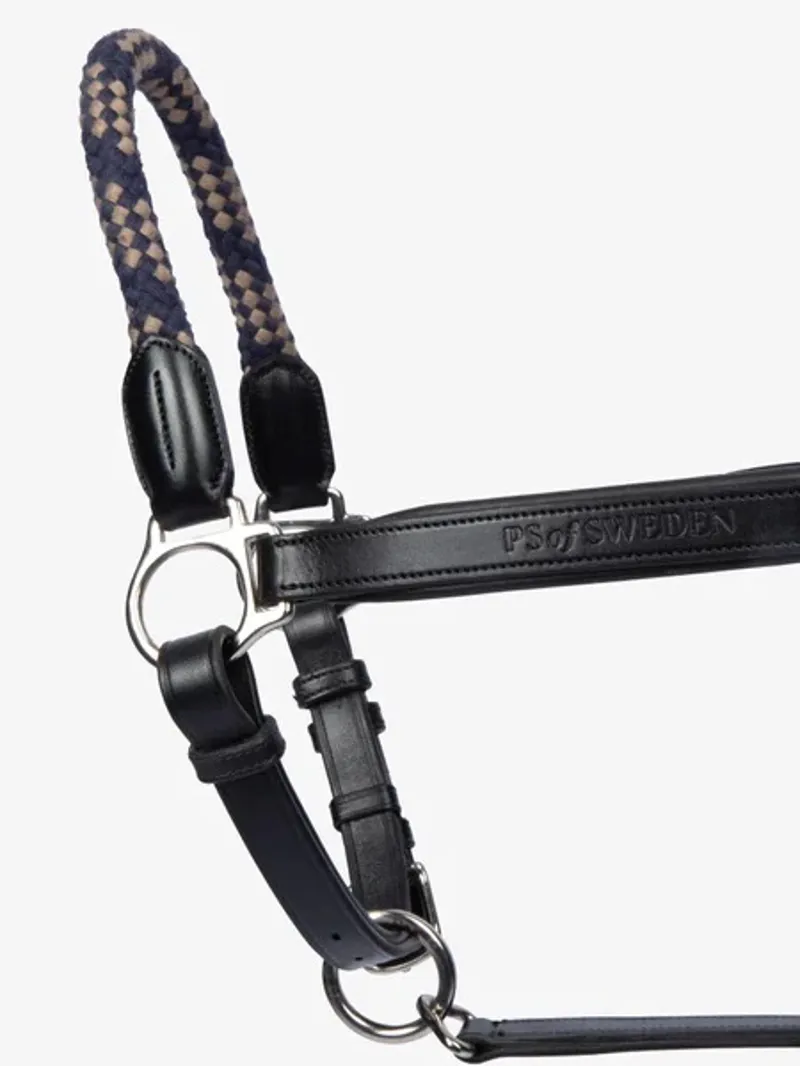 PS of Sweden Palermo Leather Halter Black-4