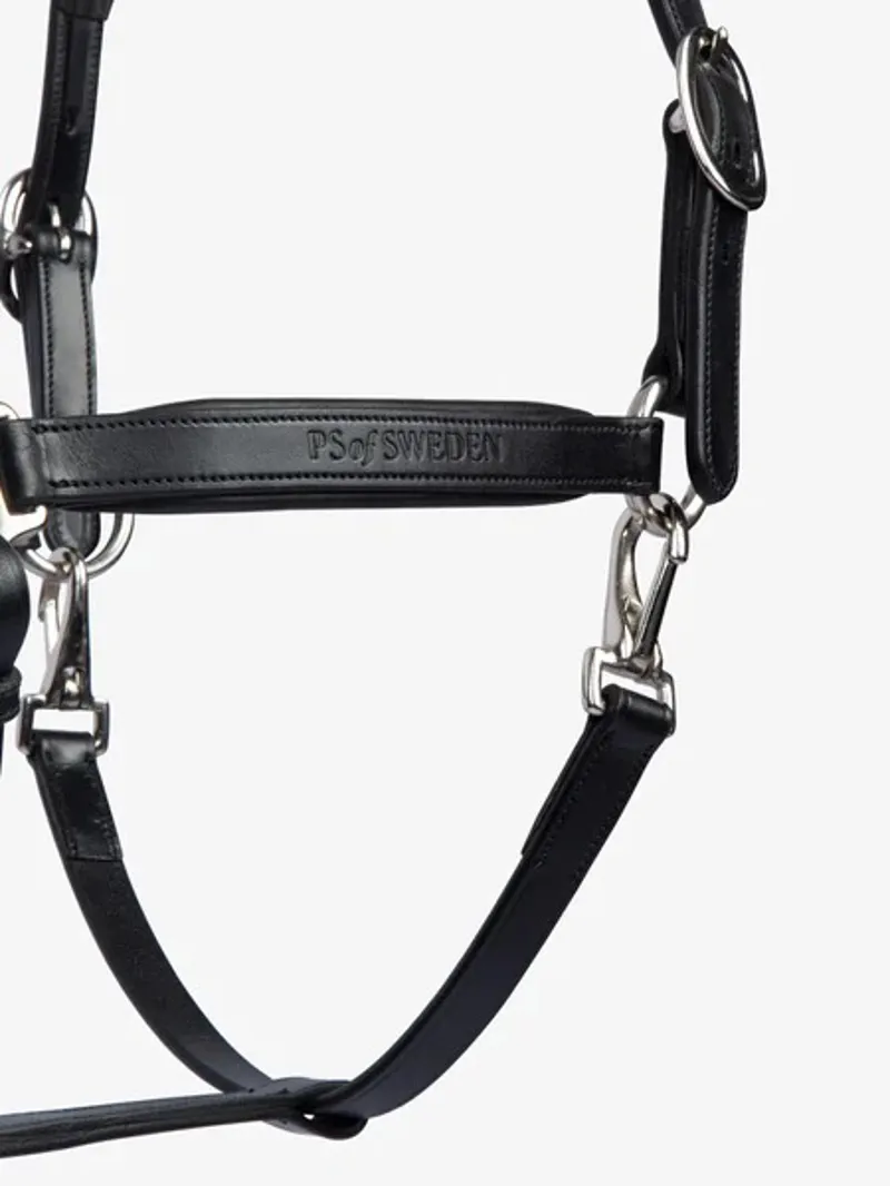 PS of Sweden Palermo Leather Halter Black-3