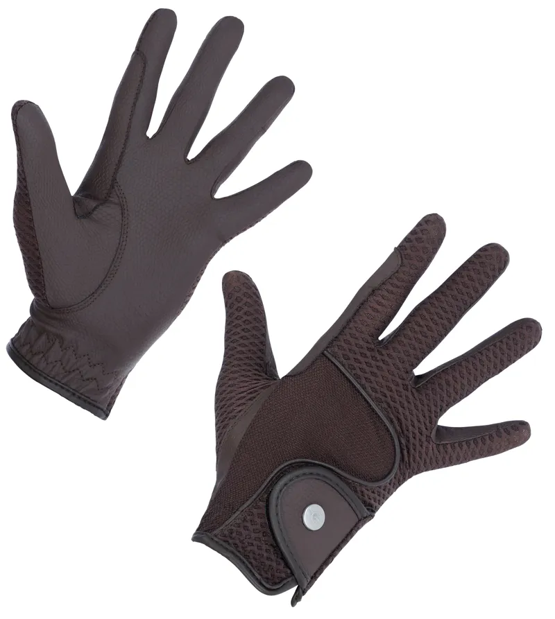 Covalliero Riding Gloves Chocolate