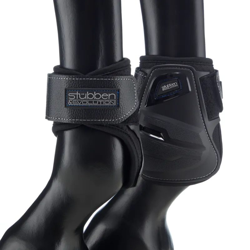 Stubben Hybrid Fetlock Boot Black-1