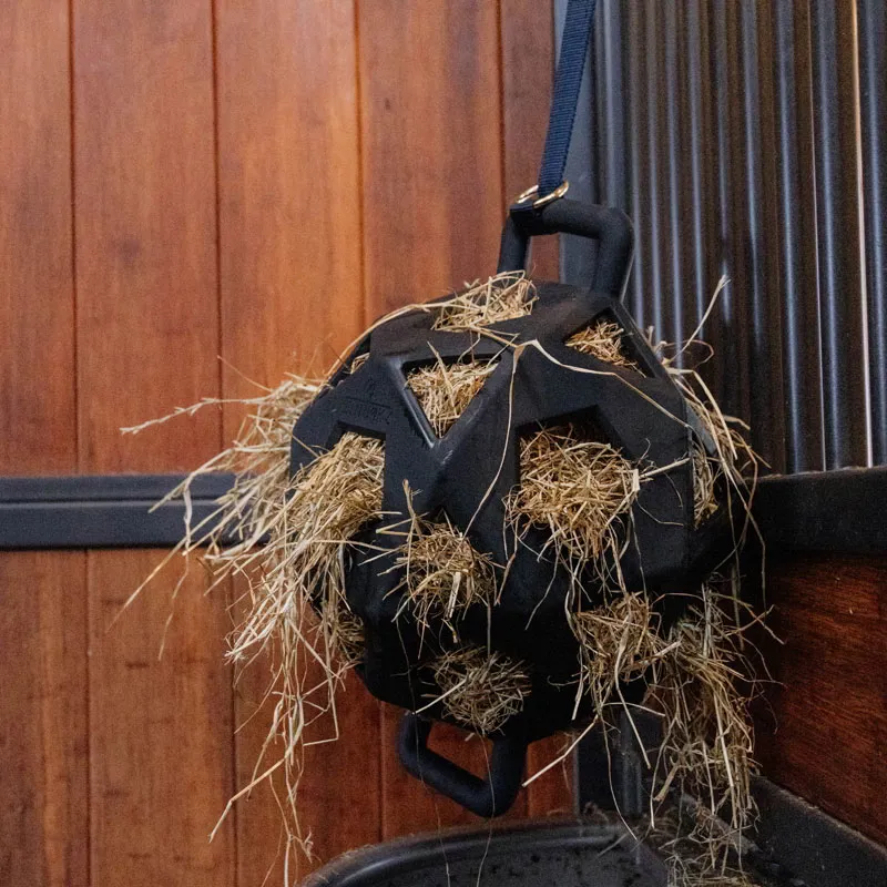 Kentucky Horsewear Relax Horse Play and Hay Ball Black-1