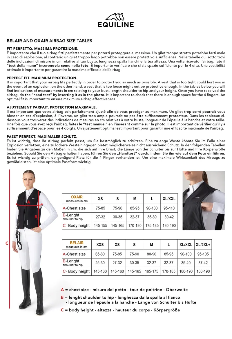 Racesafe Motion Air Navy Adult-3