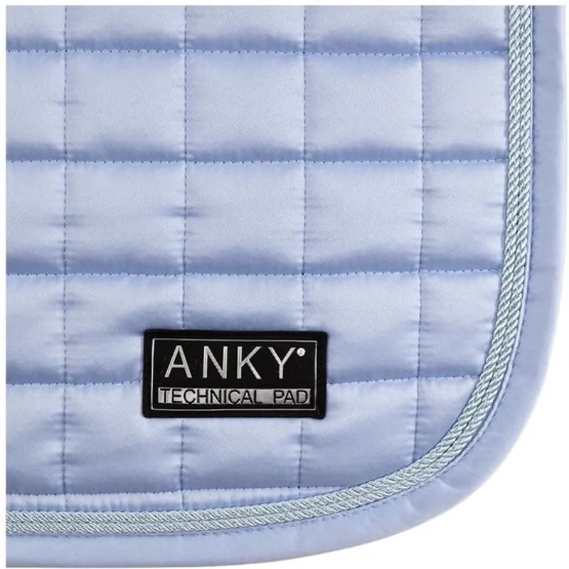 ANKY Saddle Pad Satin Dressage Blue Herron-1