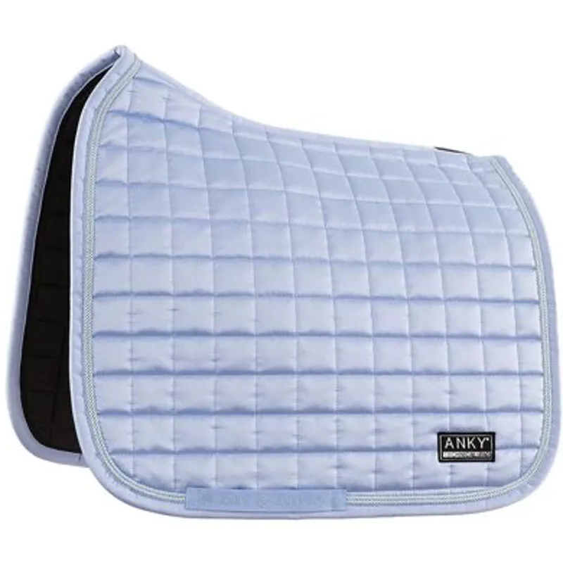 ANKY Saddle Pad Satin Dressage Blue Herron
