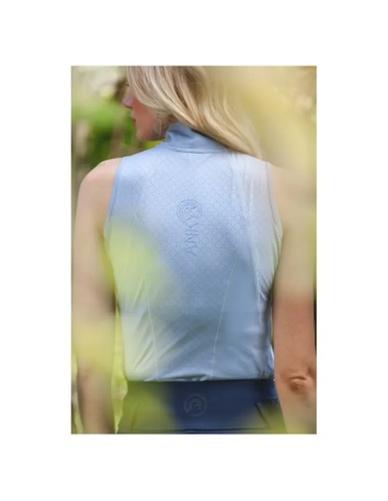 Anky Base Layer Short Sleeve Blue Heron-2