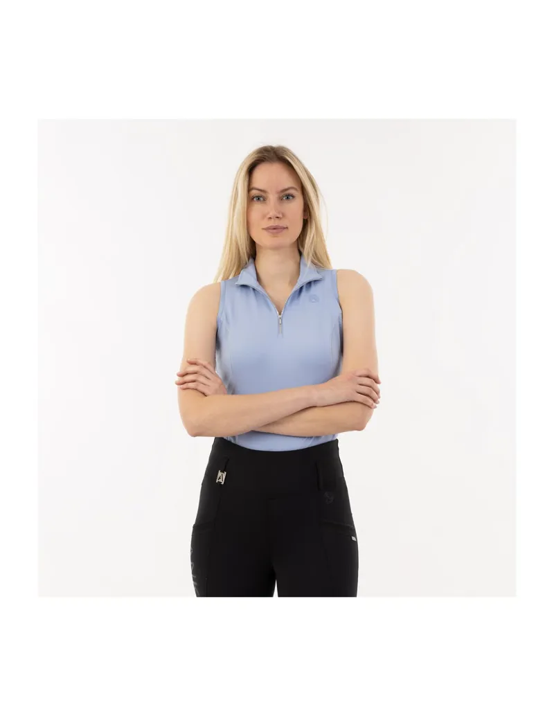 Anky Base Layer Short Sleeve Blue Heron