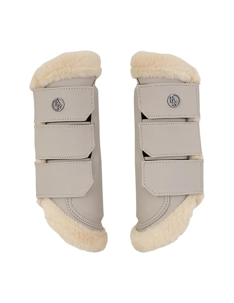 BR Brushing Boots Faux Fur Majestic Dove