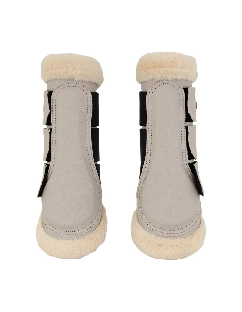 BR Brushing Boots Faux Fur Majestic Dove-1