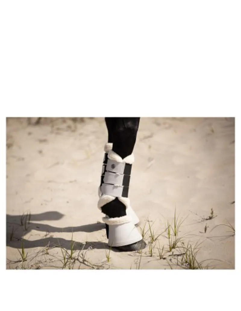 BR Brushing Boots Faux Fur Majestic Dove-3