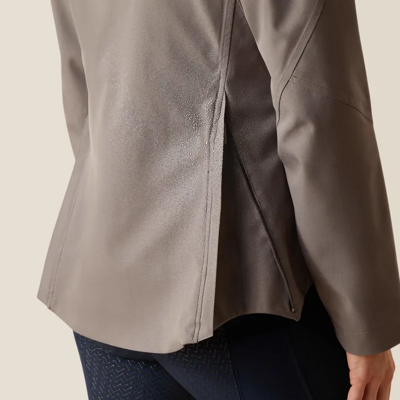 Ariat Coastal Waterproof Jacket Plum Grey-4