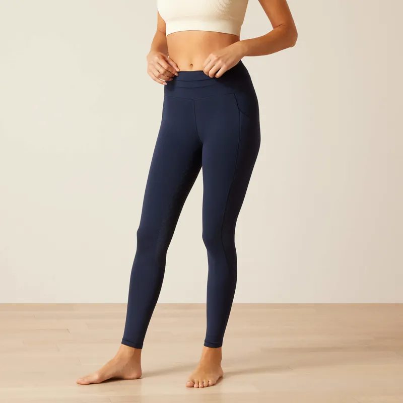 Ariat Women's EOS 2.0 Full Seat Tights Navy Eclipse-1
