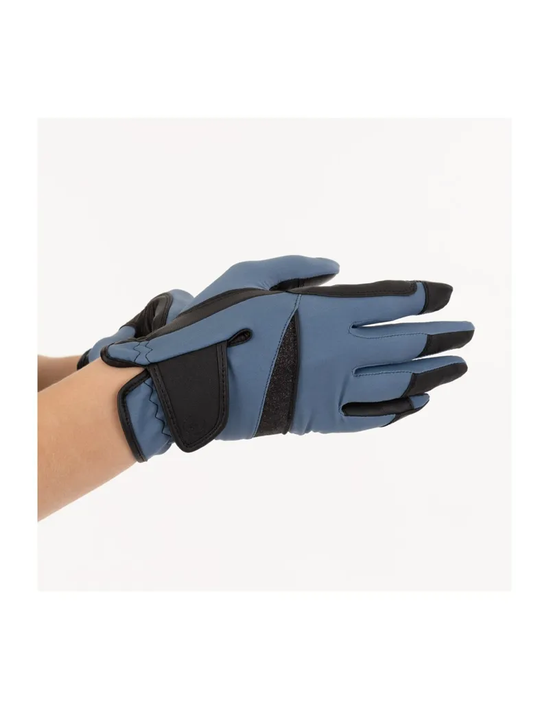 BR Riding Gloves Erica Captains Blue-1