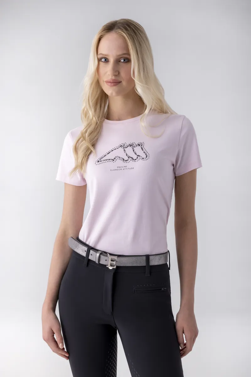 Equiline Giulig Ladies T-Shirt Pale Lilac 