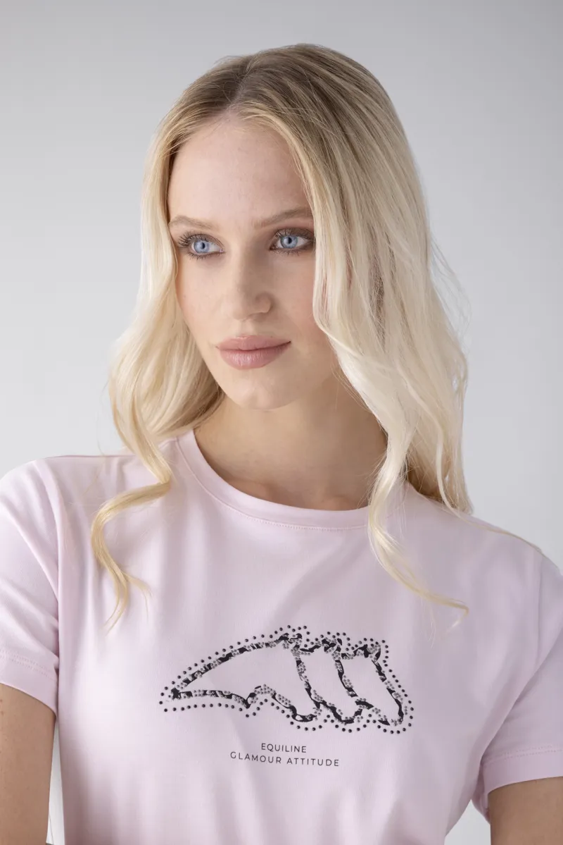 Equiline Giulig Ladies T-Shirt Pale Lilac -2