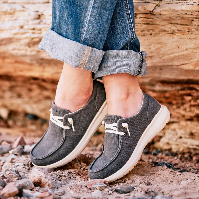 Ariat Hilo Casual Shoe Washed Black-6