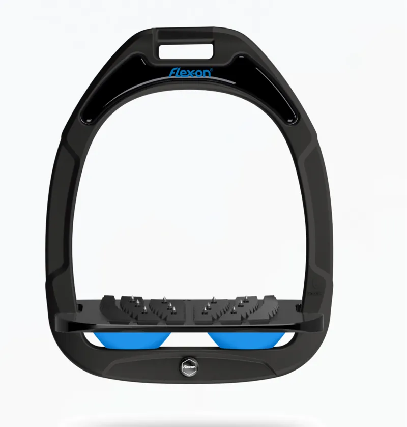 Flex-On GC2 Stirrup Black/Black/Light Blue