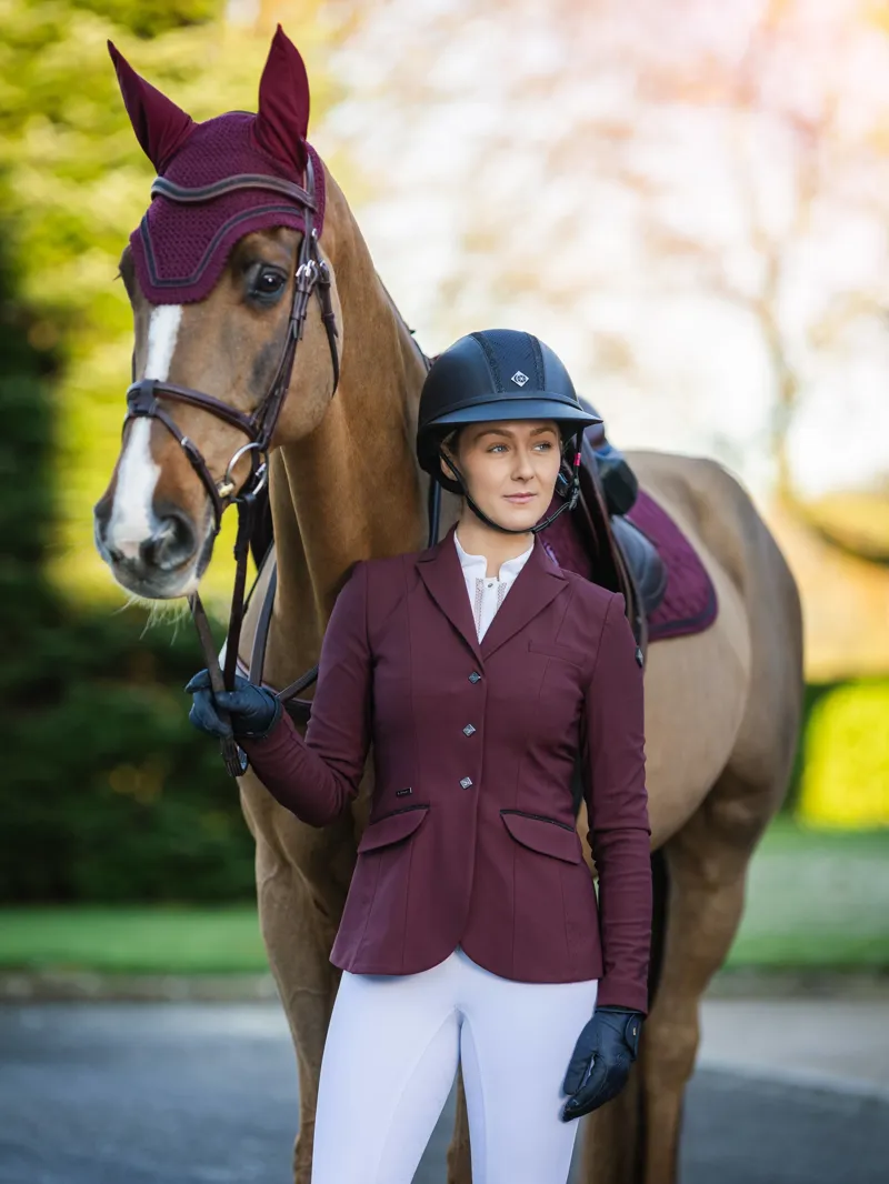 LeMieux Dynamique Show Jacket Burgundy-5