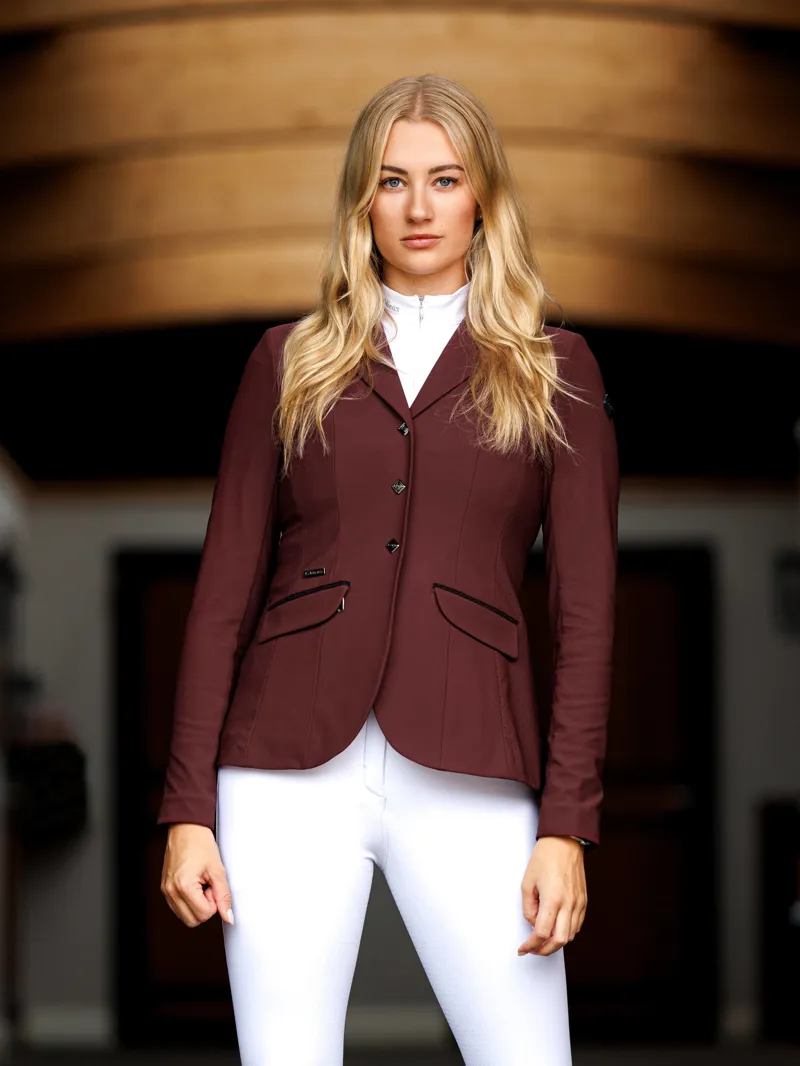 LeMieux Dynamique Show Jacket Burgundy