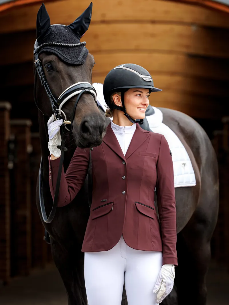 LeMieux Dynamique Show Jacket Burgundy-4