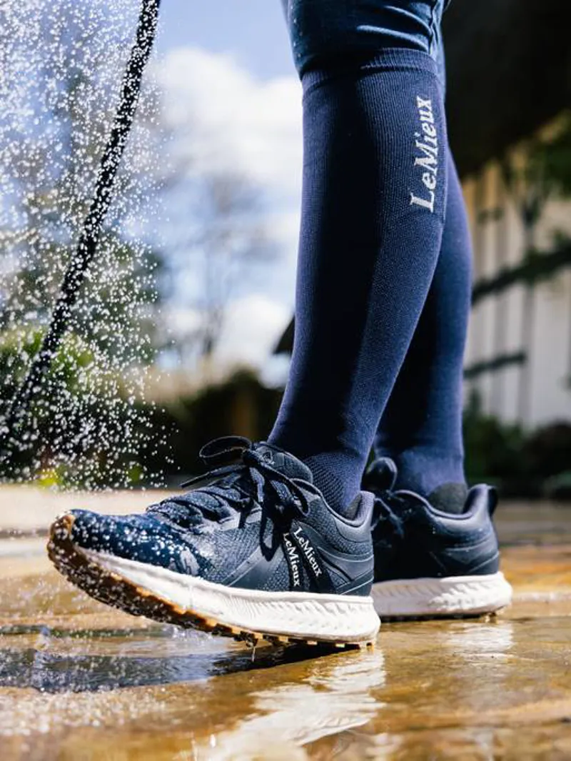 LeMieux Trax Waterproof Trainers Navy-5