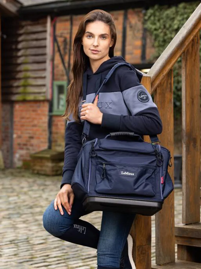 LeMieux Grooming Kit Pro Bag Navy-4