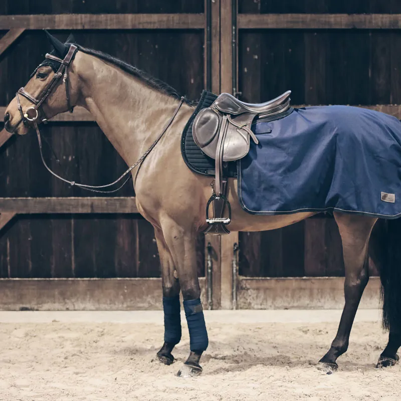 Kentucky Horsewear All Weather Quarter Rug Navy-1