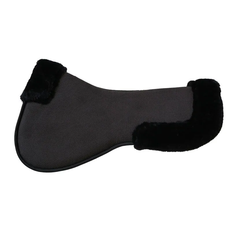 Kentucky Anatomic Sheepskin Half Pad - Black