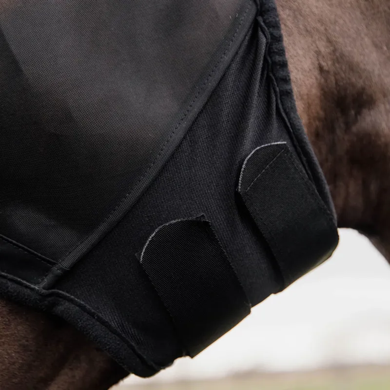 Kentucky Classic Fly Mask with Ears Black-1