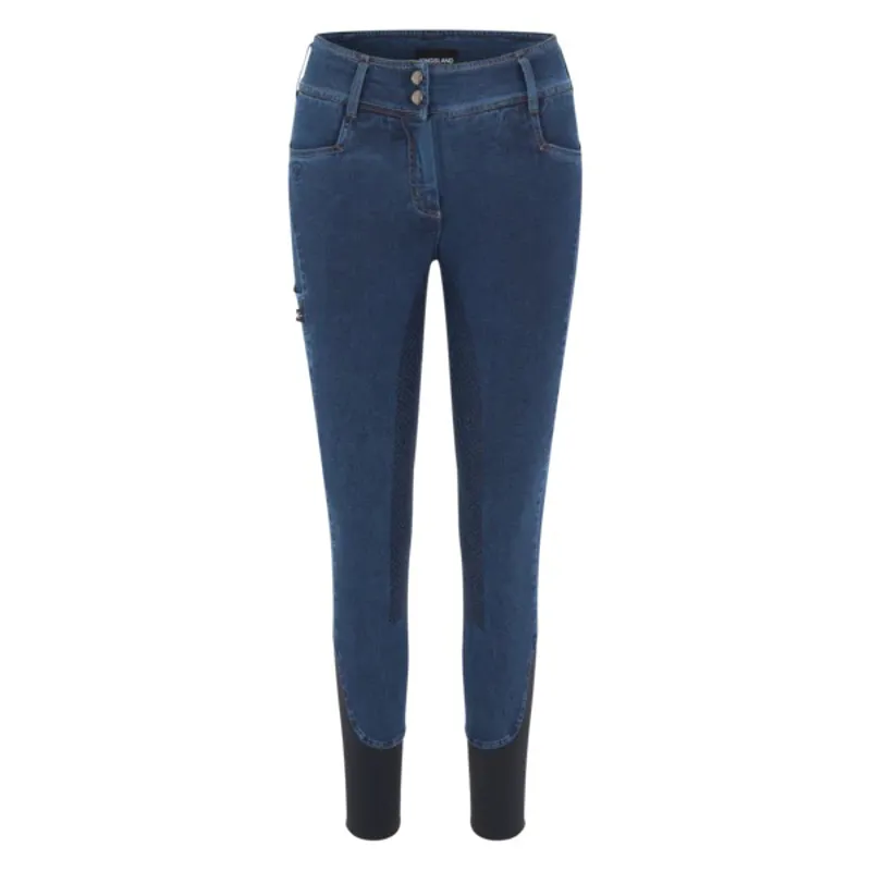 Kingsland Kayce Women's Denim Full Grip Riding Breeches