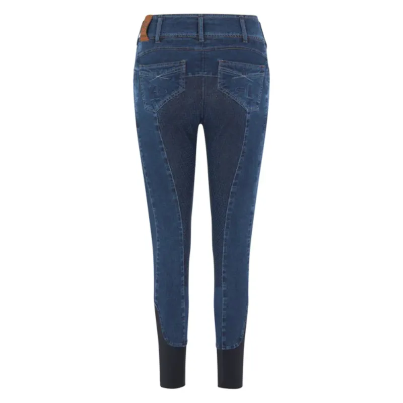 Kingsland Kayce Women's Denim Full Grip Riding Breeches-1