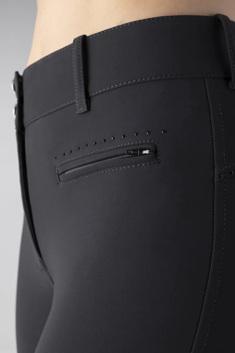 Equiline Cecilefh High-Waist Full Grip Breech Black -4