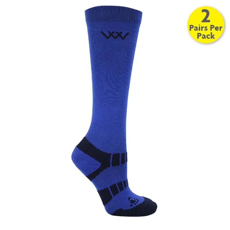 Woof Wear Young Rider Pro Sock Electric Blue