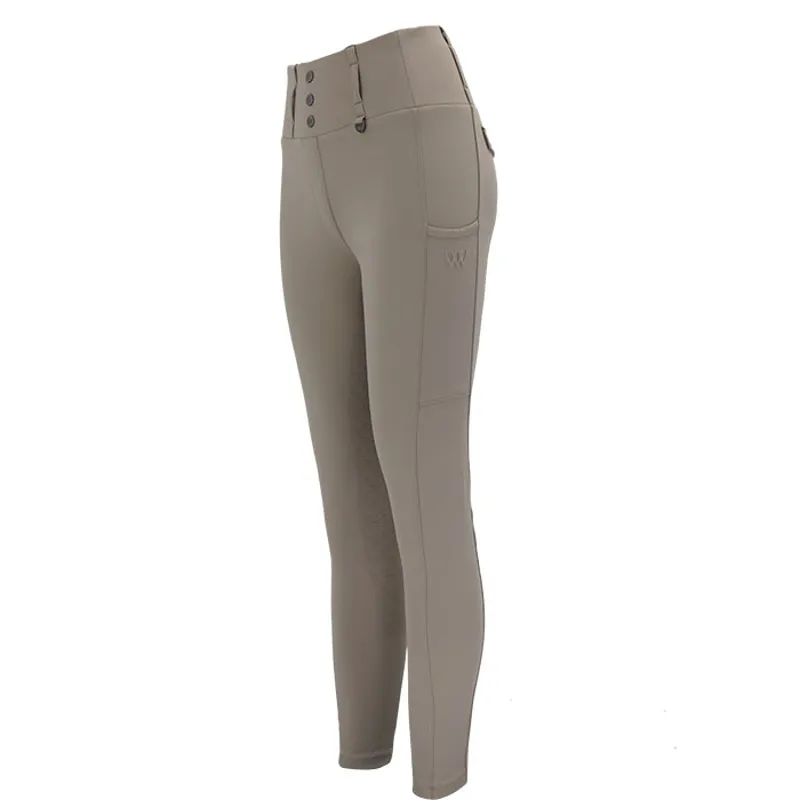 Woof Wear Vision Ladies Riding Tights Stone
