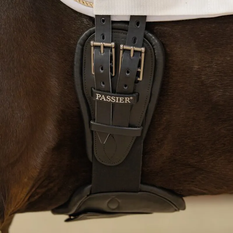 Passier Sensitive Leather Girth - Black-1