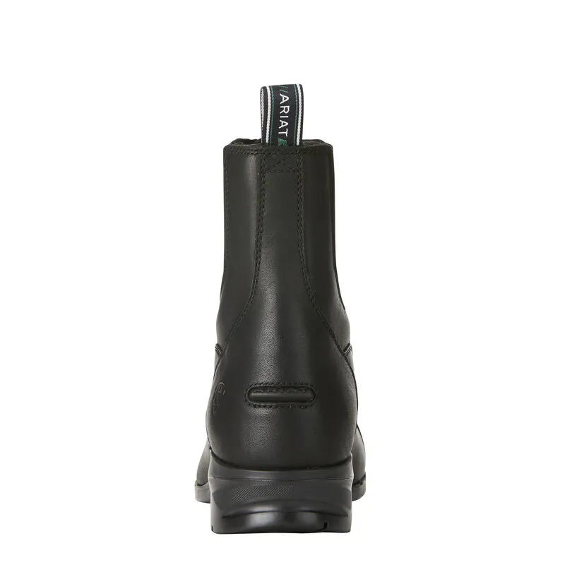 Ariat Ladies Heritage IV Zip Paddock Boot Black-2