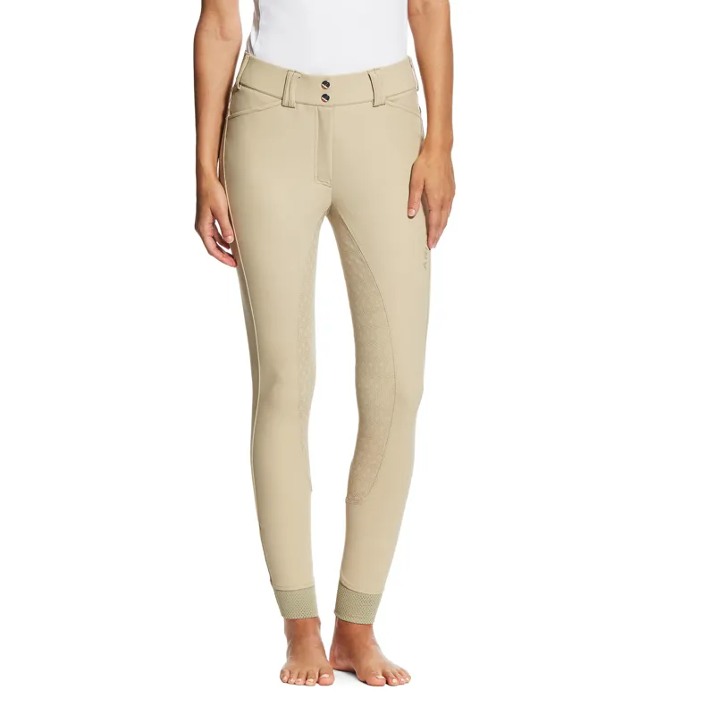 Ariat Tri Factor Full Grip Ladies Breeches Tan