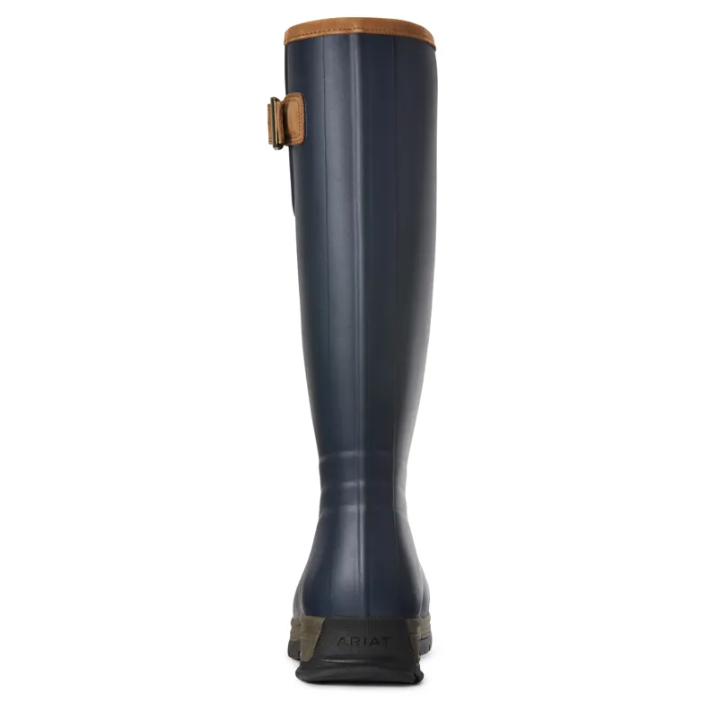 Ariat Ladies Burford Waterproof Rubber Boot Navy-1