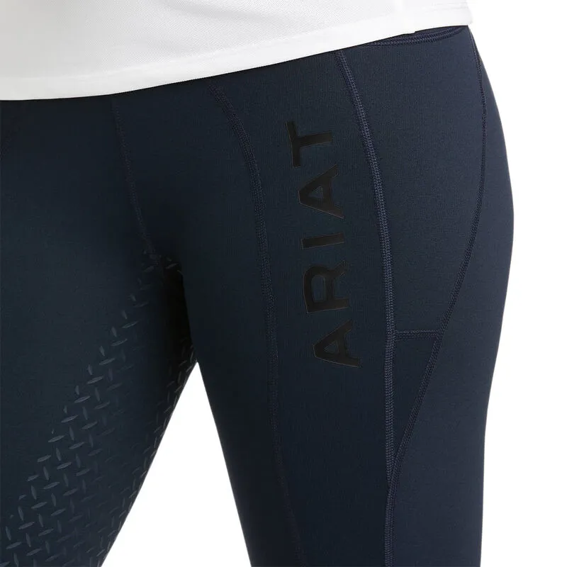 Ariat Attain Thermal Full Seat Riding Tights Navy-2