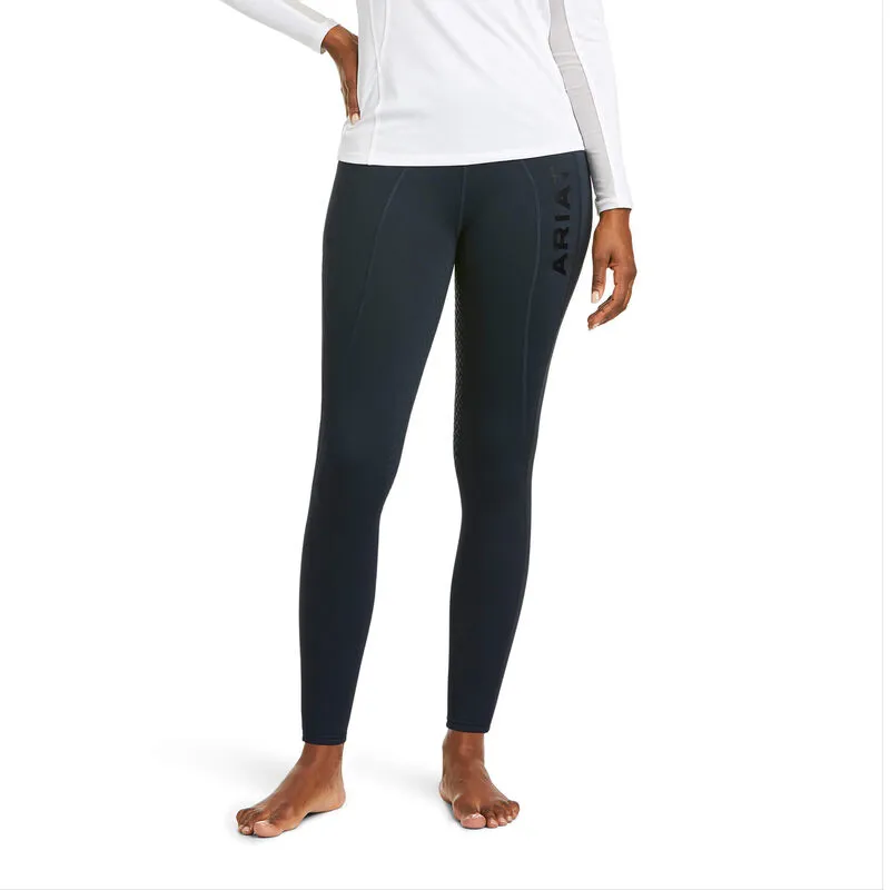 Ariat Attain Thermal Full Seat Riding Tights Navy-1