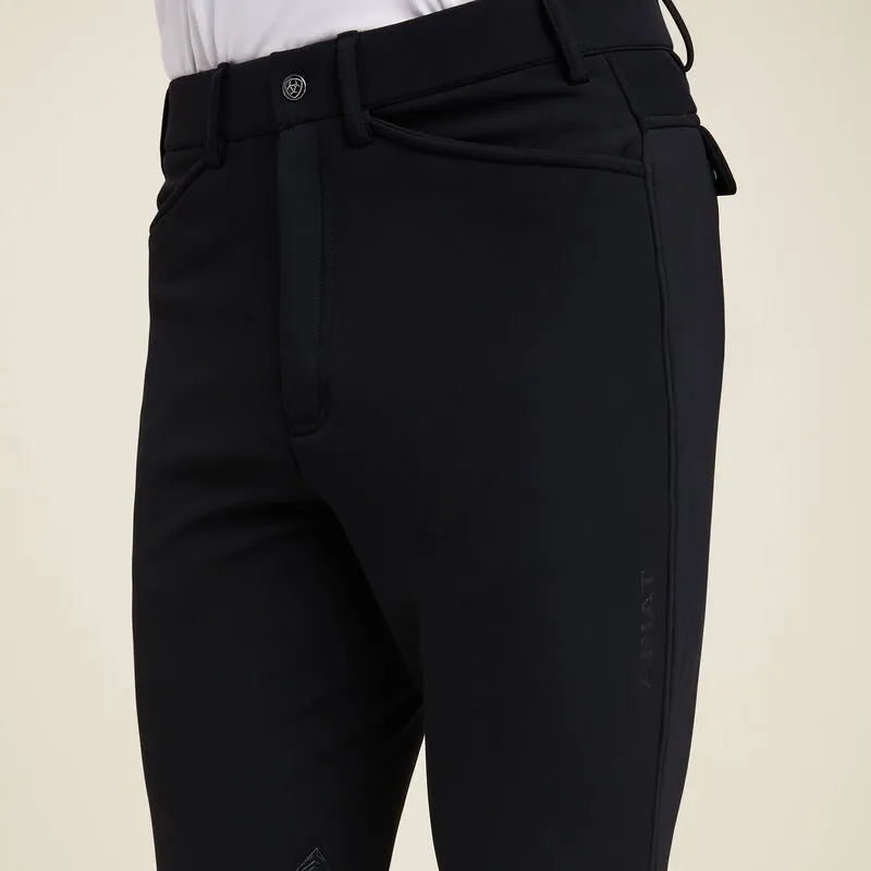 Ariat Mens Tri-Factor Frost Insulated Knee Patch Breech Black