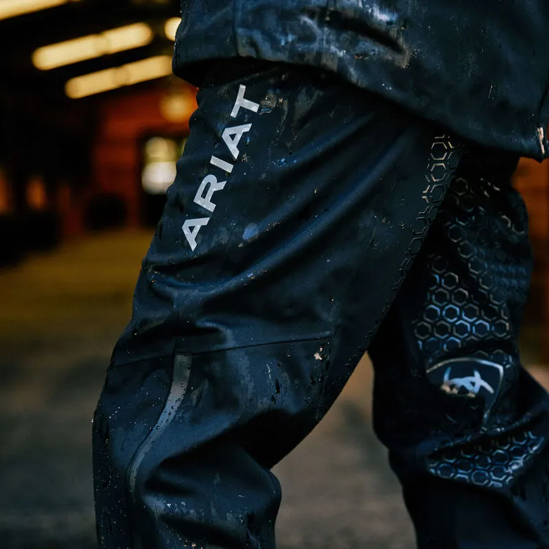 Ariat Venture Waterproof Shell Full Seat Trouser Black-3