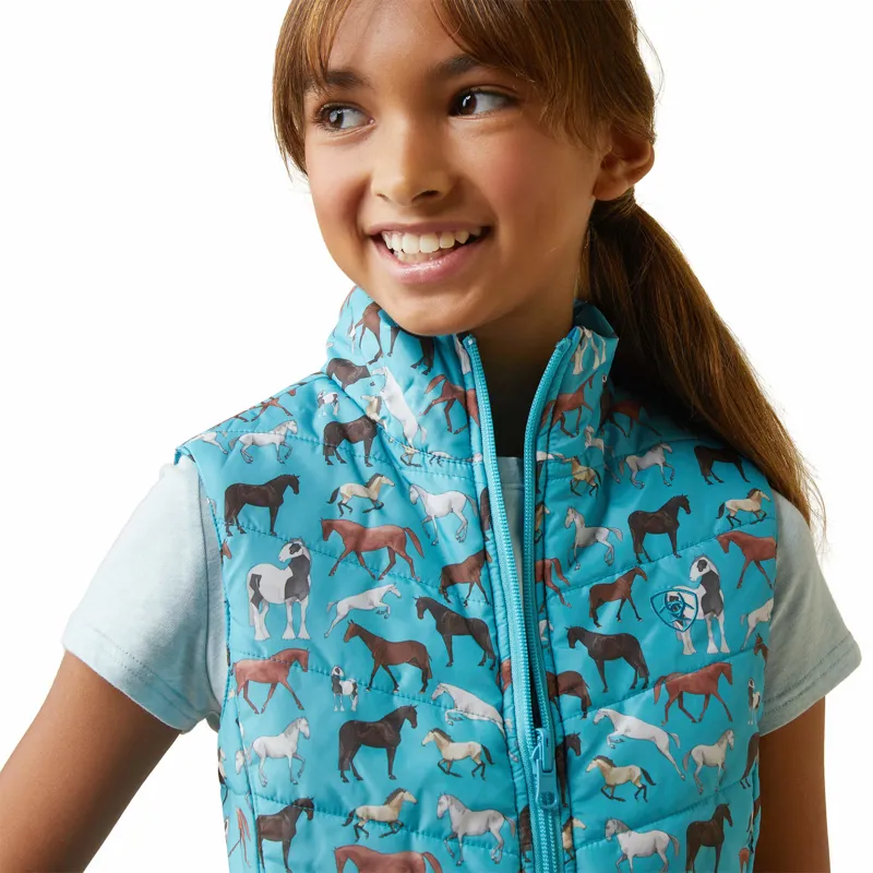 Ariat Youth Bella Reversible Gilet-2