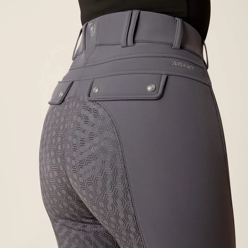 Ariat Tri Factor Frost Insulated Full Seat Breech Ebony-1