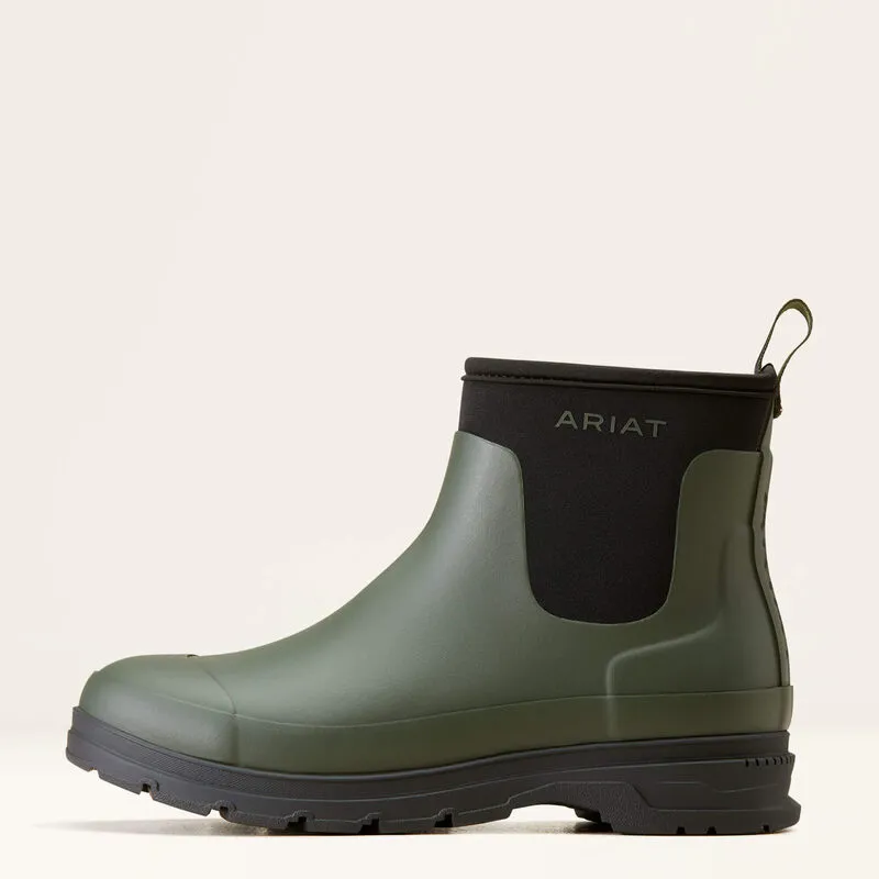 Ariat Kelmarsh Shortie Rubber Boot Dark Olive-3