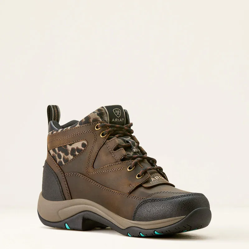 Ariat Terrain Waterproof Boot Chocolate/Camo Leopard-2