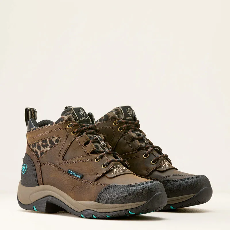 Ariat Terrain Waterproof Boot Chocolate/Camo Leopard-3