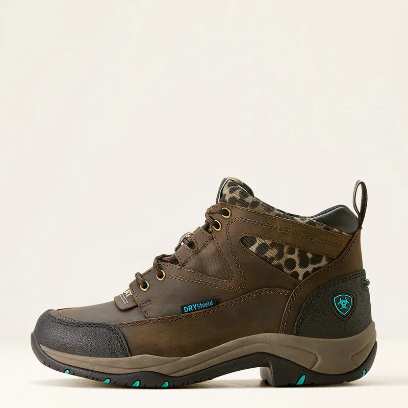 Ariat Terrain Waterproof Boot Chocolate/Camo Leopard-4
