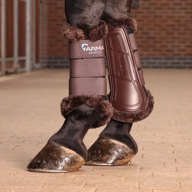 ARMA Air Motion SupaFleece Brushing Boots Brown-2