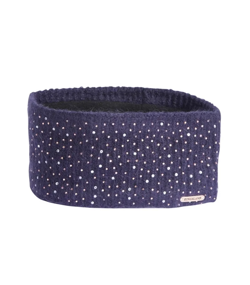 Kingsland Samara Knitted Headband Navy