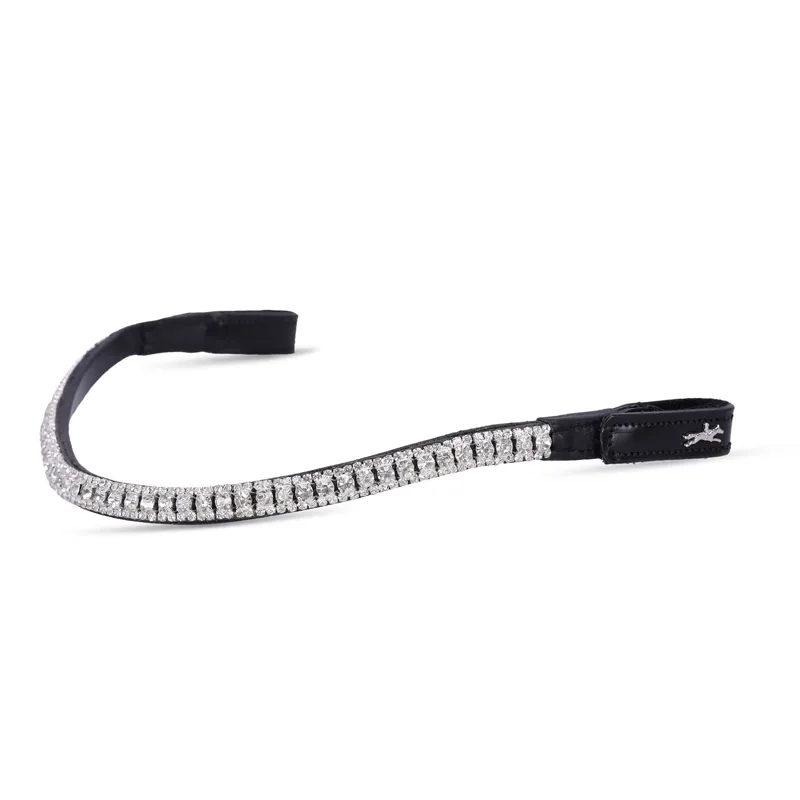 Schockemohle Browband SP Malaga - Black/Grey